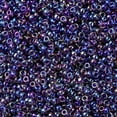 thumbnail image 3 of 10gs MIYUKI Round Rocailles Beads Japanese Purple Lined Amethyst AB 2x1.3mm Hole: 0.8mm, 3 of 5