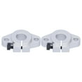 thumbnail image 1 of 2 Pcs SHF12 Linear Motion Rail Guide Support Horizontal Linear Rail Shaft Bracket for 12mm Diameter Shaft, 1 of 14