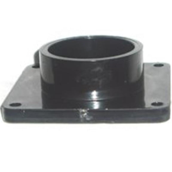 United States Hardware RV-727C 1.5 In Spigot Male Split - Black - 1-1/2 in.