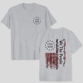 thumbnail image 2 of CAICJ98 Women's 250Th America Anniversary Casual Printed Crew Neck T-Shirt Faith Freedom 250 Years Women's T Shirts (Grey,S), 2 of 7