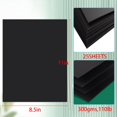 thumbnail image 2 of Papier Épais Noir Cardstock 8.5 Pouces x 11 Pouces, 25 Feuilles 300gms/110lb Papier de Construction Premium pour Invitations, Cartes, Impression de Papeterie, Bricolage, Scrapbooking, 2 of 4