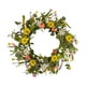 thumbnail image 4 of Guirnalda de guirnalda de guirnalda de flores florales decoración del hogar falso decoración del hogar corona de primavera para la ventana boda, 4 of 8