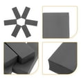thumbnail image 3 of unbranded 10Ud Tapete Negro Para Fabricación De Sellos Y Uso Diario, 3 of 7