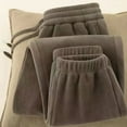 thumbnail image 5 of Unisex Fleece Sweatpants with Elastic Waistband and Adjustable Drawstring Relaxed Fit Joggers for Everyday Wear, 5 of 5