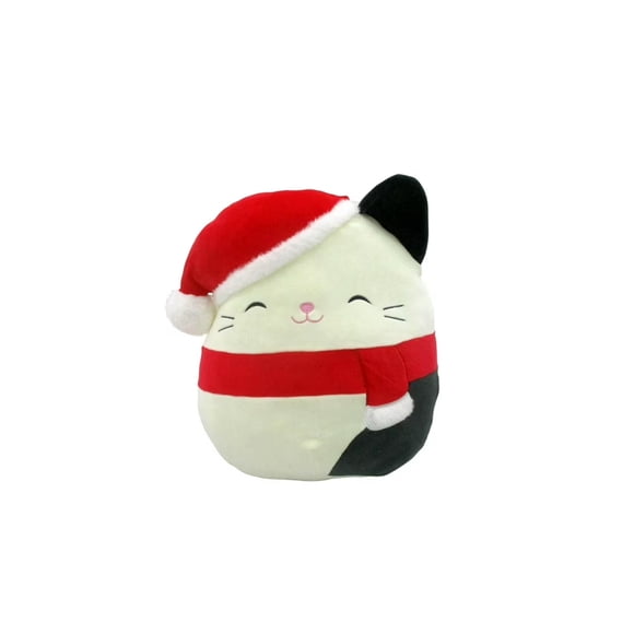 Refurbished Squishmallows 12" Squishmallows - Cat with Santa Hat