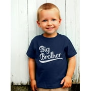 Sibling Shirts Gift Set for Brothers & Sisters - For Family Photos, Birthdays, Holidays - Unisex Kids Fashion - Brother Sister Matching Outfits - Navy / Baby Wow pink Kids Shirt 4T / Baby Newborn