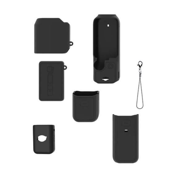 Premium Silicone Case for Pocket 3 Camera Sleeve Lightweight and Durability Full Body Protections Ideal for Traveler
