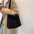 thumbnail image 1 of Bolsos de hombro Retro para mujer bolsos de mano de Color Likrtyny sólido para ocio bolso de PANA con asa superior bolso de viaje diario, 1 of 9