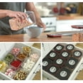 thumbnail image 6 of Neoflam Smart Seal 8pc Patent Airtight Kitchen Pantry Canister/Organizer Clear Plastic Container & Simple Twist, 100% Leak Proof, Dishwasher Safe, BPA Free, Dry Food Storage Set, Square, Black/Red Lid, 6 of 7