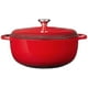 thumbnail image 2 of Dutch Oven Lodge, hierro fundido esmaltado, 7.5 cuartos de galón, color rojo especiado, 2 of 5