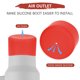thumbnail image 3 of Uxcell Funda de Botella de Agua de Silicona [1PCS] - Funda Protectora Antideslizante para Proteger Botellas de Agua de Rasguños - [Rojo - 2.75 IN], 3 of 7