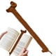 thumbnail image 1 of Marcapáginas de punto con forma de perro salchicha marrón. Precioso marcapáginas de ganchillo. Artículos de lectura únicos. Marcapáginas para hombres y mujeres. Regalo para amantes de los libros. Un m, 1 of 9