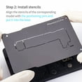thumbnail image 2 of Methold Plant-Tin Platform Middle Board Reballing Kit Soldadura de alta precisión Motherboard Cell Smartphone Accesorios Electrónica miscelánea, 2 of 6