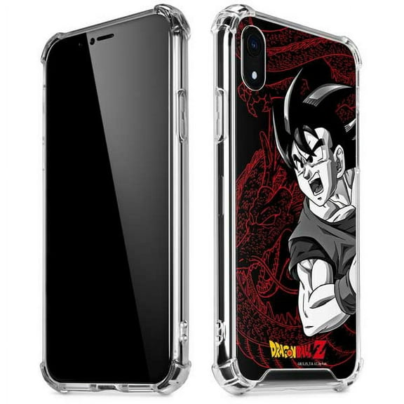 Skinit Anime Goku and Shenron iPhone XR Clear Case