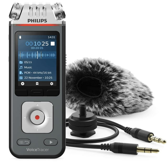 Grabadora de voz Philips DVT7110 Voicetracer Digital