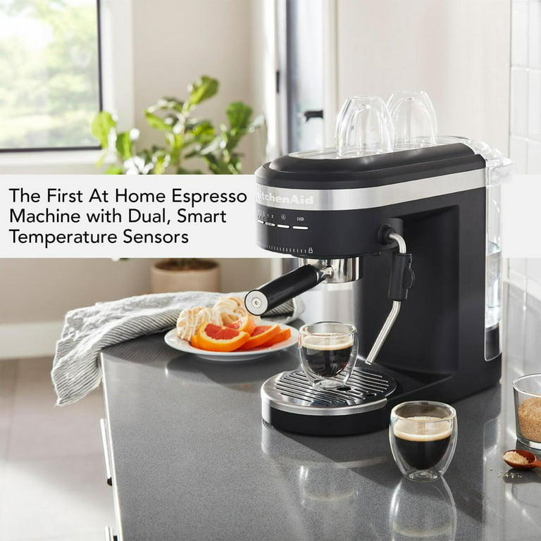 ▷ KitchenAid Máquina para Café Espresso Semiautomática (KES6403BM) ©