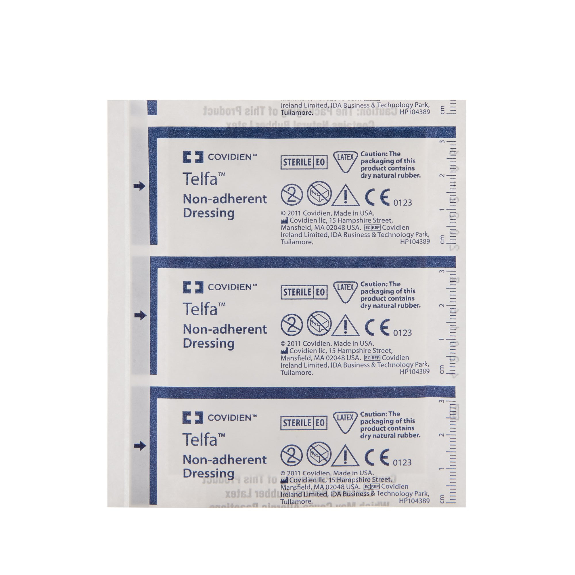 Telfa Ouchless 1050 Non-Adherent Dressing Pack of 50