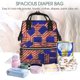 thumbnail image 5 of Easygdp Vintage USA Flag para Bolsa de Bebé de Gran Capacidad con Múltiples Bolsillos, Bolsa de Pañales para Padres, Bolsa de Viaje Organizada y Elegante, 5 of 6