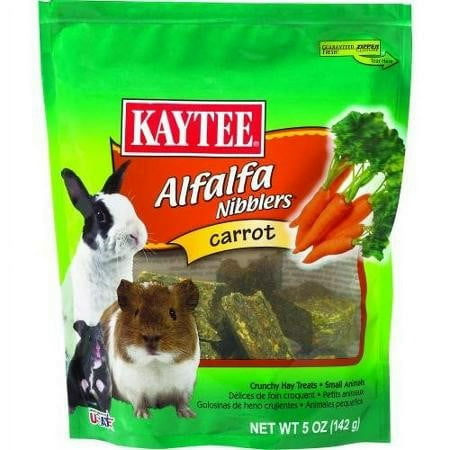 UPC: 0071859008202 | Kaytee Alfalfa Carrot Nibblers for Small Pets 5-oz