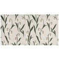 thumbnail image 2 of Haosy Hardcover 3 Ring Binder 1.5 Inch Ring Decorative Binder Organizer for Home School Office, Minimalist Snowdrop, 2 of 10