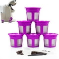HomeLife 6Pcs Reusable Refillable KCup Coffee Filter Pod for Keurig