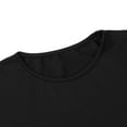 thumbnail image 3 of Lamuusaa Women, Solid Color Short Sleeve Round Neck Slim Top, High Waist Elastic Band Short Pants, 3 of 8