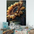 thumbnail image 2 of Designart Realistic Sunflower Canvas Wall Art, 2 of 5
