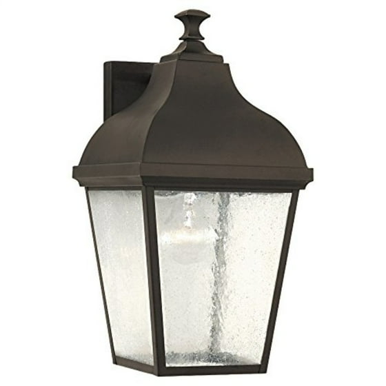 Feiss Ol4002orb Terrace Outdoor Patio Lighting Wall Lantern Bronze 1 Light 8 W X 16 H 150watts