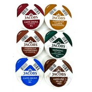 TASSIMO Jacobs Coffee pods VARIETY Pack: 6 Kinds