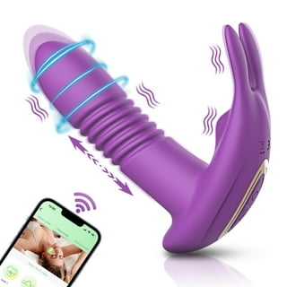 XBONP Women Wearable Panty Vibrator with Remote Control, Women Vibrating  Panty Sex Toy Red 
