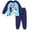 Blue, variant on Bluey Toddler Boys T-Shirt and Jogger French Terry Pants Outfit Set 3T