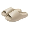 thumbnail image 7 of IUJSOY Cloud Slides for Women Pillow Slippers Chunky Slip on Shoes Quick Drying Bathroom Sandals, 7 of 7