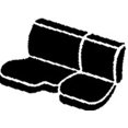 thumbnail image 2 of Fia Inc. SP82-11 TAUPE FIASP82-11 TAUPE 99-03 SP S/COVER TAUPE REAR SPLIT SEAT GR. CHEROKEE, 2 of 2