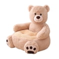 thumbnail image 1 of Cute Learning to Sit Baby Sofa Cover Seat Support without Filler (Bear), 1 of 6