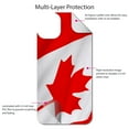 thumbnail image 4 of DistinctInk Custom SKIN / DECAL compatible with OtterBox Symmetry for iPhone 11 Pro MAX (6.5" Screen) - Red White Canadian Flag Canada - Show Your Love of Canada, 4 of 5