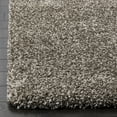 thumbnail image 4 of SAFAVIEH Milan Harlow Solid Plush Shag Area Rug, Grey, 8'6" x 12', 4 of 13