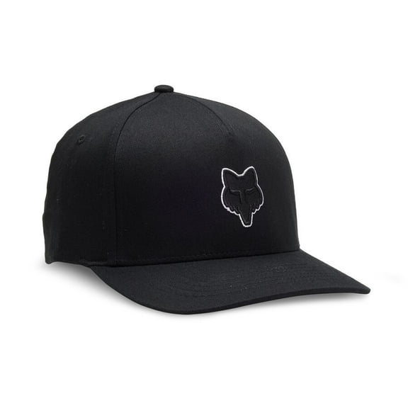 Fox Racing Flexfit Hat Black 31622-001 Adjustable Fit Classic Logo Design