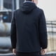 thumbnail image 4 of Terciopelo Invierno Hombres Color Sólido Con Capucha Con Cremallera Manga Larga Sprinter Otoño Suelto Casual Versátil Cómodo Chaqueta De Viaje, 4 of 5