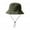 Army Green, variant on Sunsanly Waterproof Bucket Rain Hat with Chin Strap Quick Dry Packable Boonie Sun Hat Safari Hat UV Protection-Black
