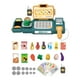 thumbnail image 3 of Caja registradora de supermercado para niños, juego de simulación, supermercado, tienda, juguetes, efectivo Verde, 3 of 9