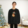 thumbnail image 5 of Chicken Women Crewneck Sweatshirts, Christmas Funny Chicken Sweatshirts, 5 of 5