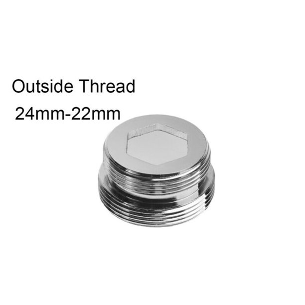 Brass Tap Aerator Connector Outside Thread Kitchen Faucet Water Saving