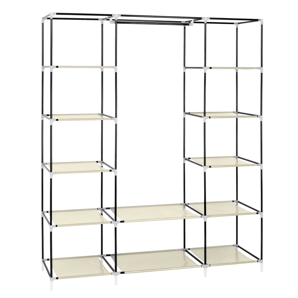 Lowestbest Portable Clothes Closet, Beige