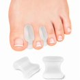 thumbnail image 1 of wonima11 12 Pack Gel Toe Separators Silicone Toe Spacers for Women Men Bunion Corrector Toe Pain Relief, Toe Alignment, Soft Toe Spacer for Crooked Toes, Overlapping Toes, Hammertoe Correction (Large), 1 of 1
