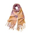 thumbnail image 2 of Lumtrix Women’s Tie-Dye Scarf Soft Fall Winter Wrap Long Lightweight Shawl with Tassel Fashion Scarves C One Size, 2 of 8
