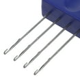 thumbnail image 3 of unbranded Máquina Portátil De Tejido Para Cordones Y Bufandas En Plástico Azul Para Manualidades, 3 of 8