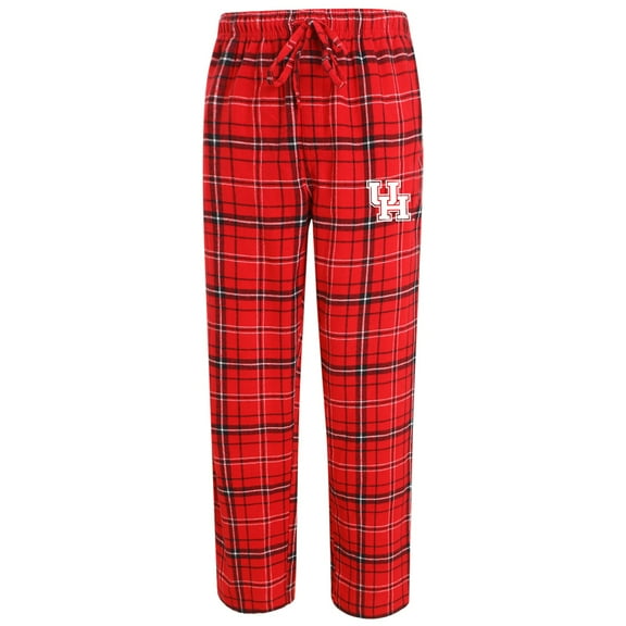 Men's Concepts Sport Red/Black Houston Cougars Ultimate Flannel Pants