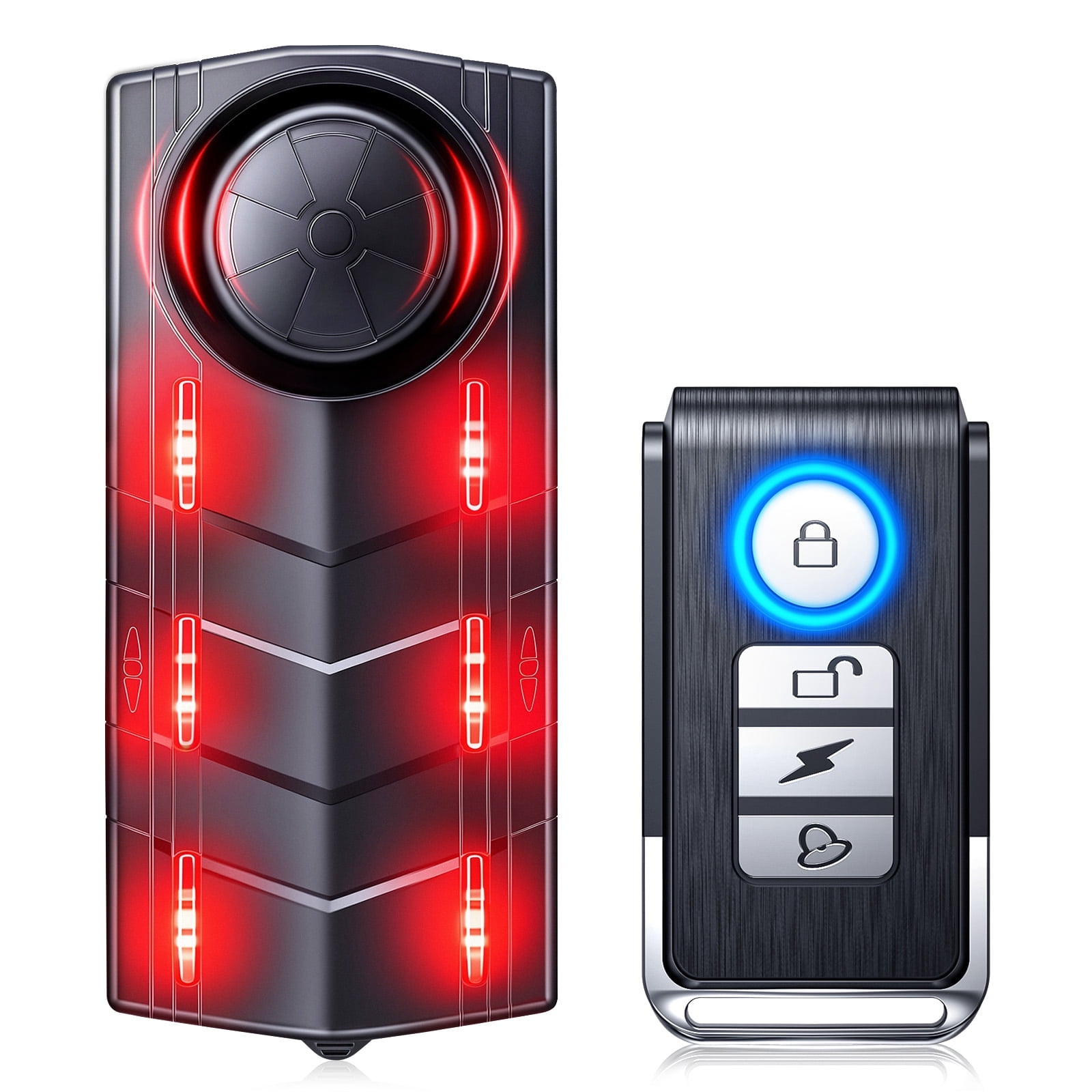 New Car Anti Thef Alarm，Dual-row Lights For Alerts, Adjustable Sensitivity, And The Ability To Turn Lights On/off，115 DB (with Enhanced Volume), Multi-purpose