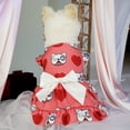 thumbnail image 3 of TIELUTT Pet Dog Clothes Valentine's Day Summer Cute Pet Clothes Rack Pet Clothes for Large Dogs Female Pet Clothes for Small Dogs Tutu Pet Clothes for Small Dogs Girls Dress Pet Clothes for Small Dogs, 3 of 6