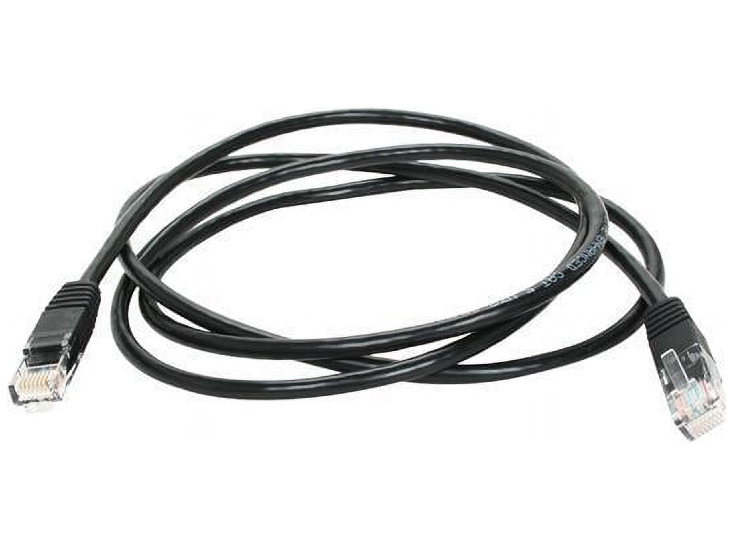 TRIPP LITE N002-005-BK 5 ft. Cat 5E Black Cat5e 350MHz Molded Patch Cable - image 3 of 3